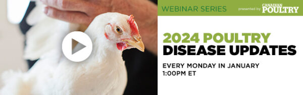 Webinar Series 2024 Poultry Disease Updates Canadian Poultry   CP PoultryDiseaseUpdates Webinar 640x200 Nov23 CWM V2 600x188 